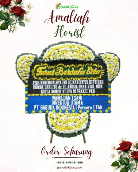 Papan Bunga Duka Berbak